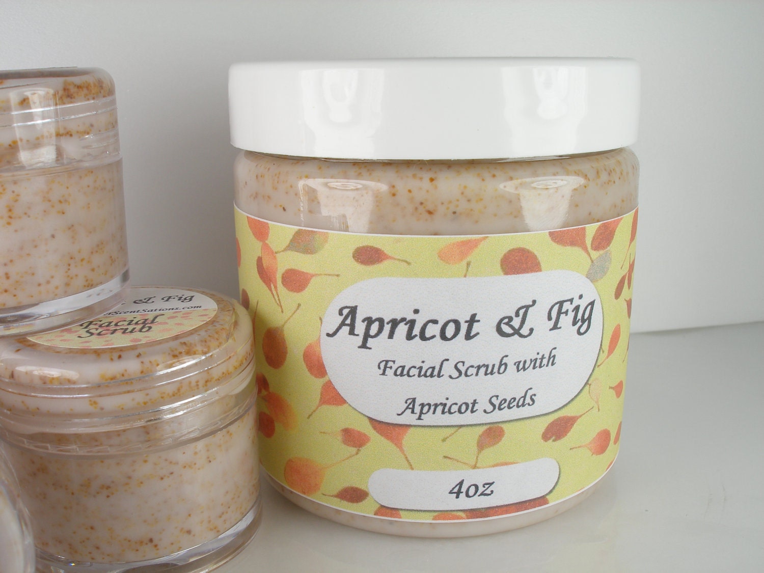 Apricot and Fig - Conditioning Facial Scrub and Mask with Apricot Seeds