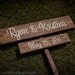 SAVE THE DATE sign - your Names and Date - Rustic Chic Wedding Sign. Spring Summer Winter Fall Autumn. Eco Decor. Outdoor Wooden Signage