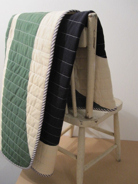 Vintage Marimekko fabric baby/kids' quilt