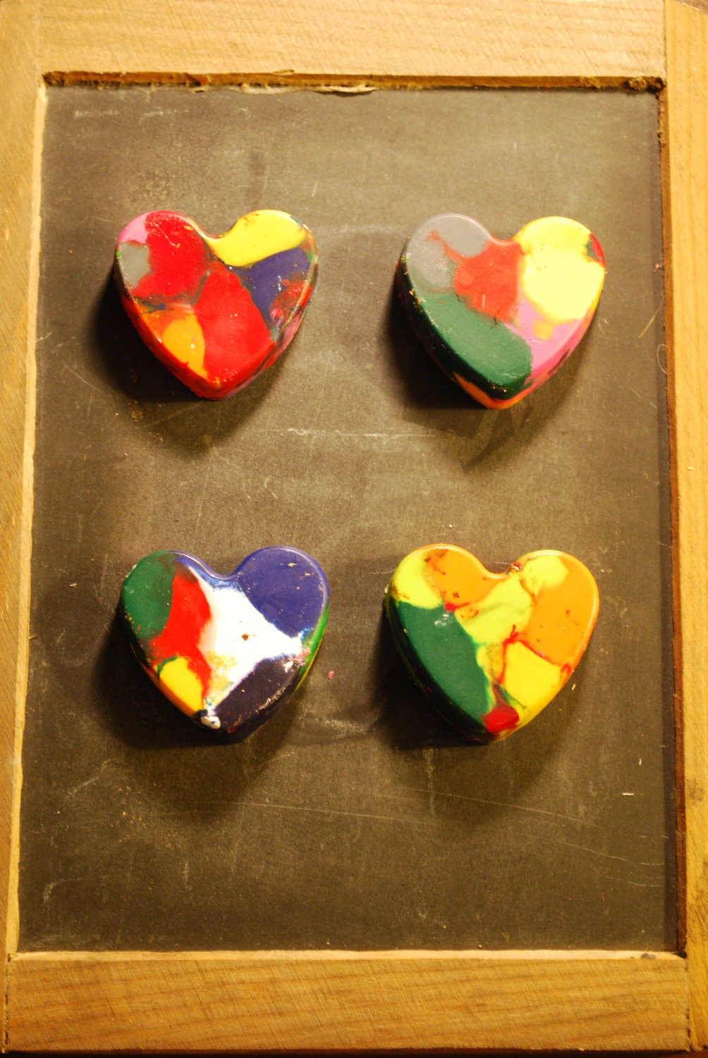 Heart Shaped Crayons