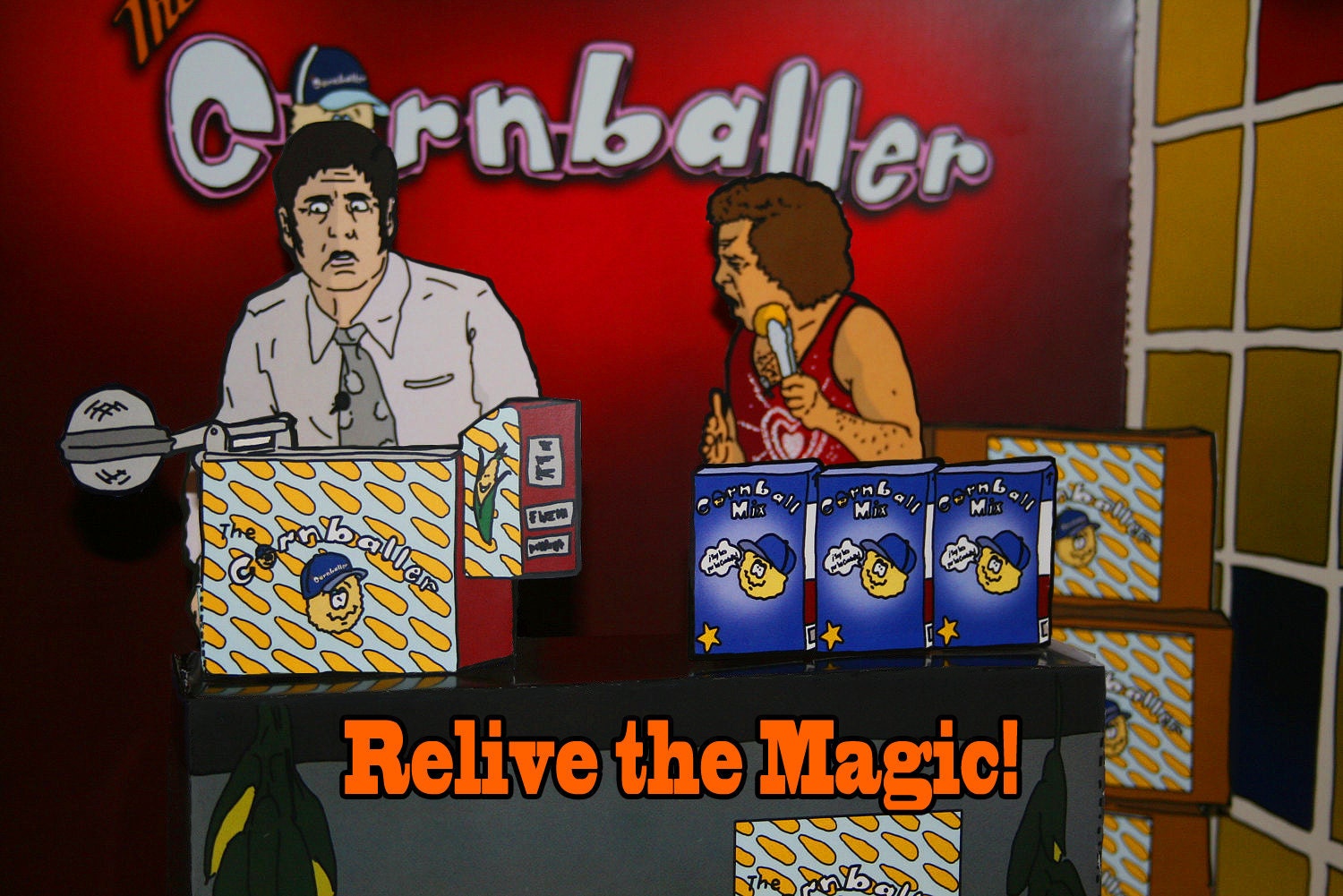 Arrested Development: Cornballer Infomercial Set (Cut-and-Fold Models, Paper Dolls, Fashion Dolls)