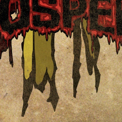 81/2 x 11 Inch Zombie Live Long And Prosper Graphic Print