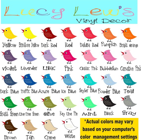 Childrens Wall Decal - Name Wall Decal - Custom Monogram Vinyl Wall Art - Name Vinyl Lettering