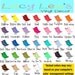 Childrens Wall Decal - Name Wall Decal - Custom Monogram Vinyl Wall Art - Name Vinyl Lettering