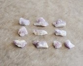 9 pcs tiny amethyst crystals from thunder bay, canada