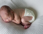 Photo Prop - Newborn Diaper Cover  Handmade Knit Crochet - MANY COLORS AVAILABLE