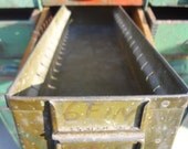 Vintage Industrial Metal Draw