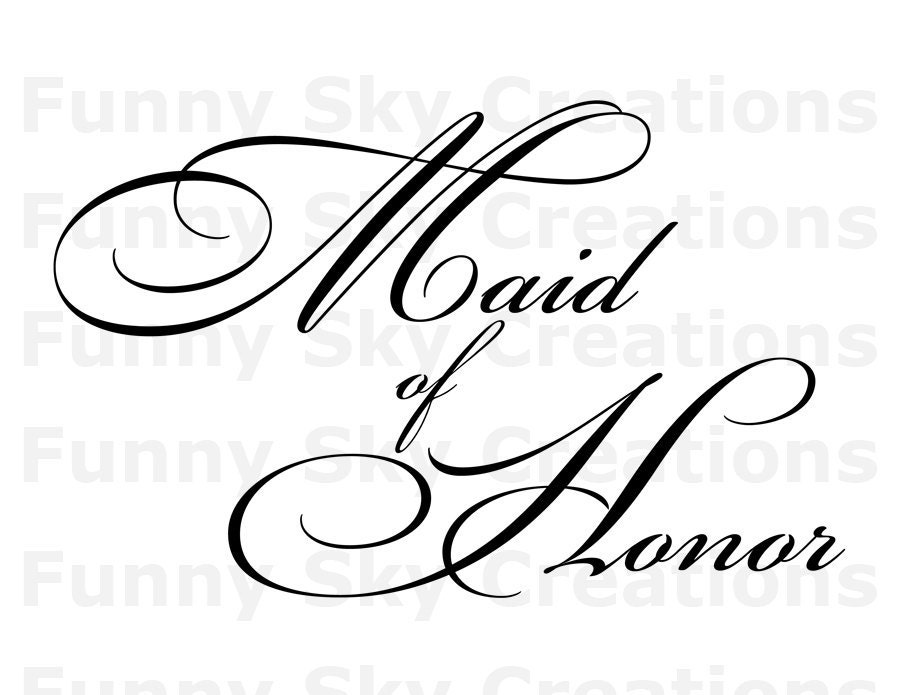 Maid of Honor Bridesmaid- Burlap Digital Download Paper Wedding Marriage Word Text Typography Image Transfer To Pillows Bag Tea Towels b105