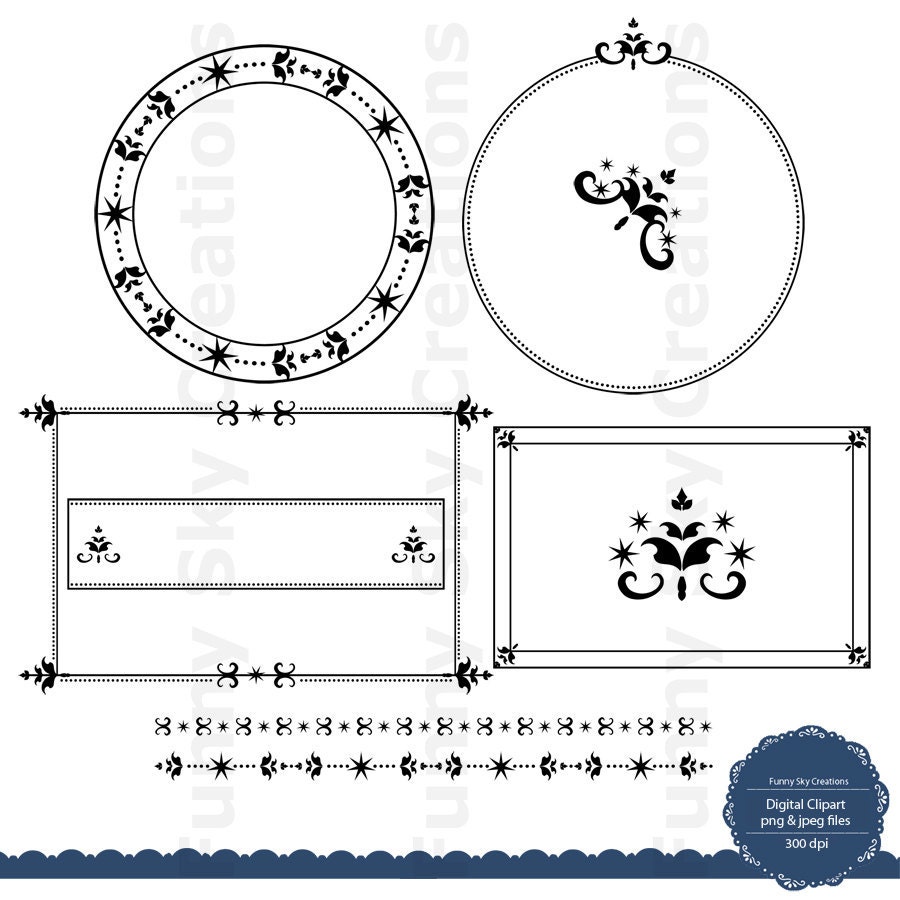 Corner Flourish Clipart