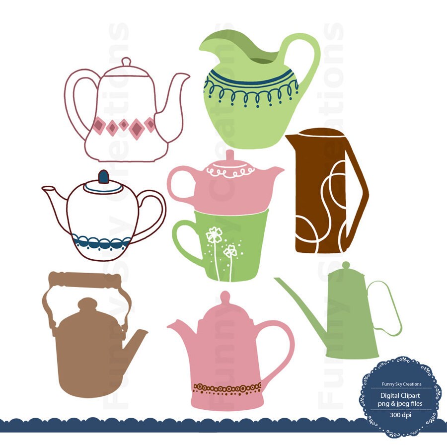 Clip Art Teapot