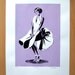 Star Wars Princess Leia / Marilyn Monroe Hand Pulled Limited Edition Screen Print
