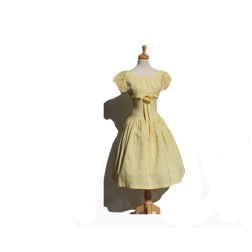 vintage cotton dress