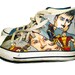 Comic Book Super Hero Sneakers