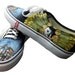 Radiohead Painted Sneakers
