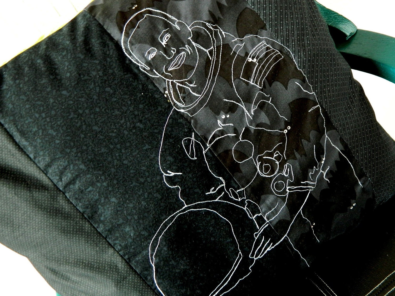 Neil Armstrong Portrait Cushion Cover. 21" x 21". Science Portrait Cushion.