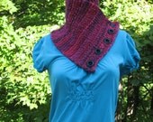 Warm and fancy cowl