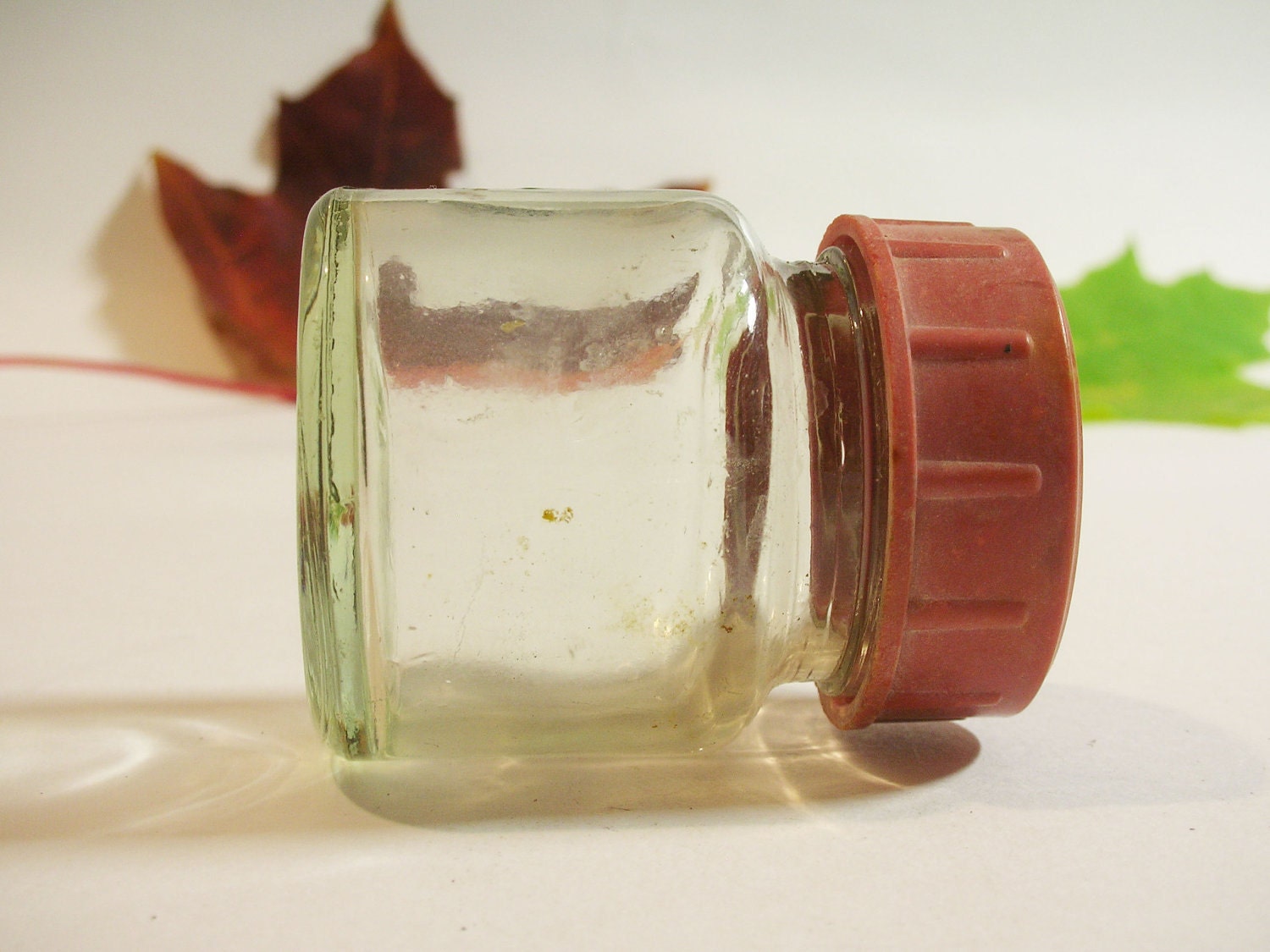 VINTAGE MEDICAL JAR... Use in mixed media art, assemblage, home decor, anything you can imagine.
