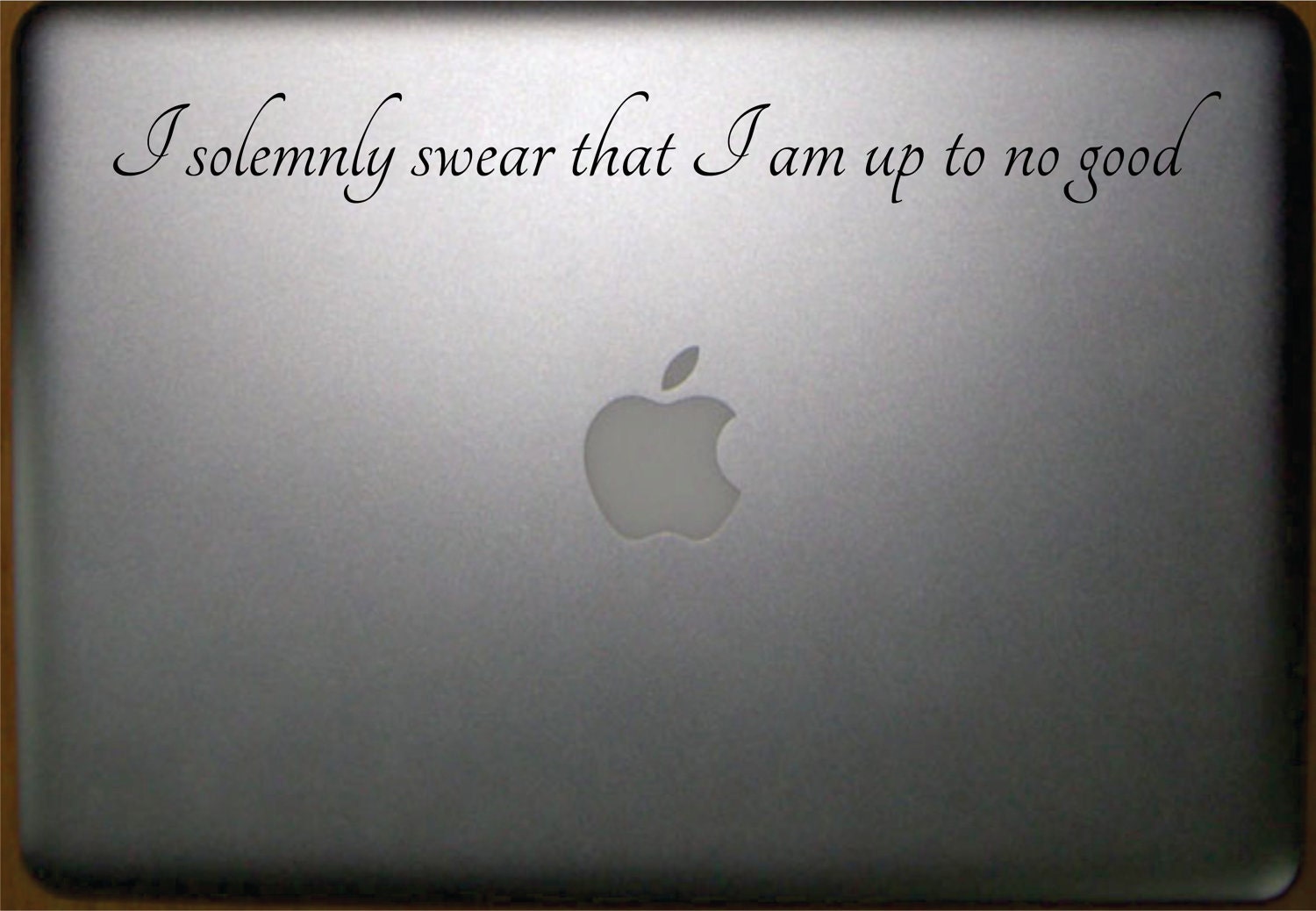 I solemnly swear that I am up to no good for Macbook Pro 13" Vinyl Decal  FREE SHIPPING