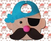 PIRATE BIB - PDF Pattern