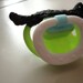 Crocheted mustache pacifier The Classic