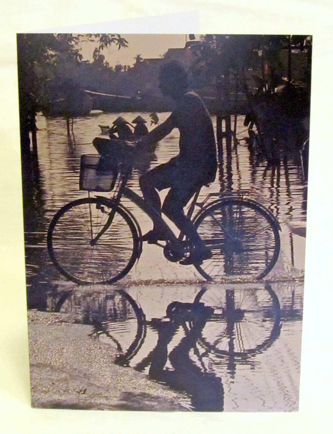 Vietnam Greeting Card Bicycle Card Set Gift for Traveler Surreal photography Set of Eight