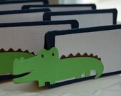 Alligator Food Labels, Place Cards, Alligator Party, Alligator Baby Shower, Alligator Theme, 12 Pcs Il_170x135