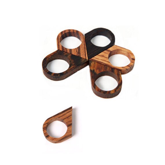 Polaris Wood Ring - size Large