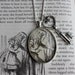 Key to Wonderland - Alice in Wonderland Illustration Necklace