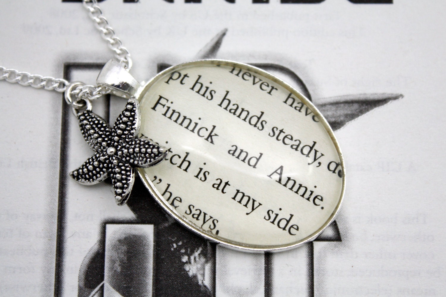 Hunger Games: 'Finnick & Annie' Quote Necklace
