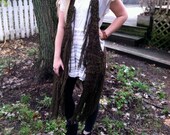 GREEN CROCHET VEST
