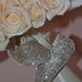 Pink Baby Rhinestone Shoes Swarovski Crystal leather shoe