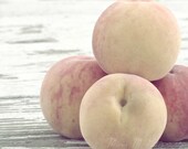 Country living, peaches, peach, gray, rustic, farmhouse, home decor, original fine art photograph, 8x10 print - MissMPhotography