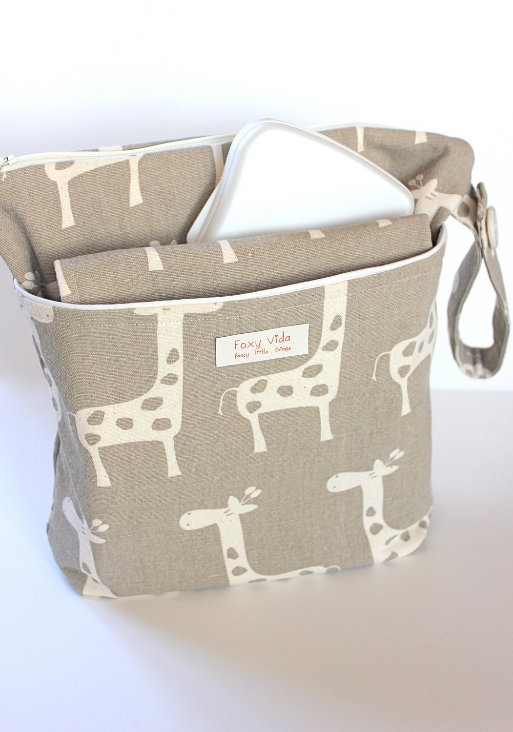 FREE SHIPPING -CUSTOMIZE Your Own- Baby Diaper Wet Bag