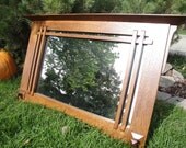 Mirror Mission-Style Handcrafted Wood