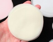 Ivory Chiffon Fabric Circles