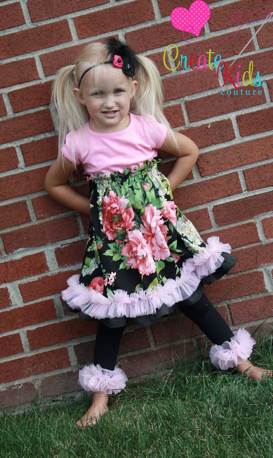 Tiana's Petti Party Dress PDF Pattern size size 18 months to size 6