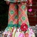 Rihanna's Flower Pants and Capris PDF Pattern size 12 months to size 6