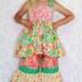 Rihanna's Flower Pants and Capris PDF Pattern size 12 months to size 6