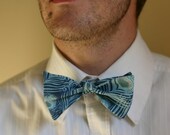 Bow Tie in Liberty Caesar Fabric in Blue