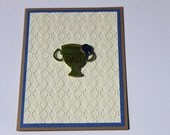 Fathers Day Card- Worlds Best Dad, Embossed