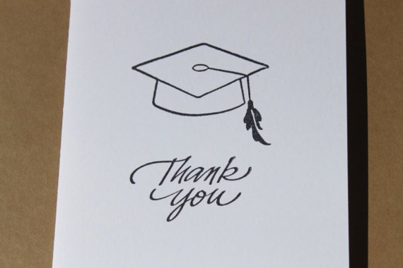 Graduation Thank You Cards- Set of 10