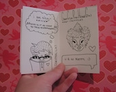 Craigslist Missed Connections No. 01 - Handdrawn Art Zine about Love