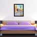 Fine art, oil painting ORIGINAL 18x24, "Stop", FRAMED ART. Contemporary Urban paintings. Stop light