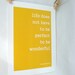 life does not have to be perfect to be wonderful. 8.5x11 quote poster print - FAST SHIPPING