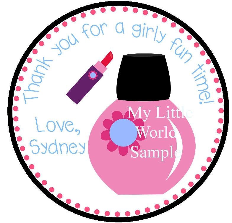 Party Favor Tags - printable file Il_570xn