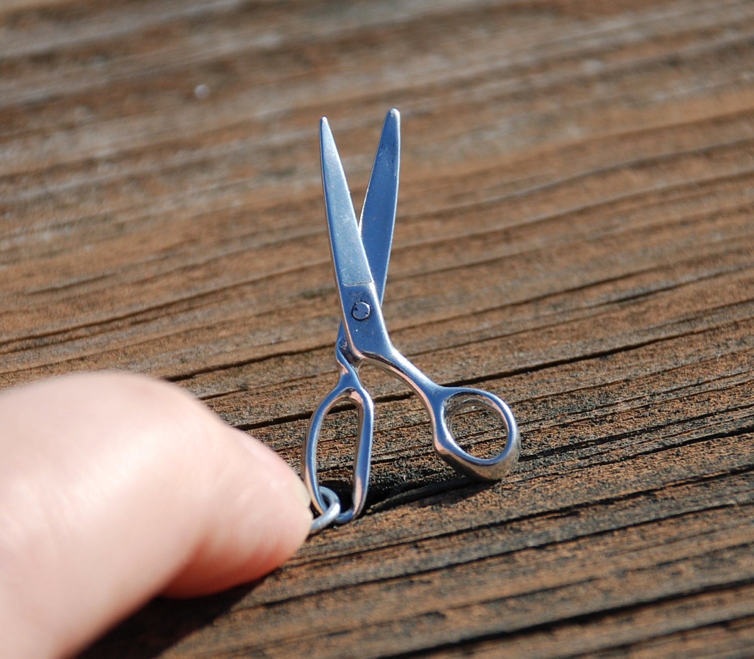 Sterling Silver, Scissors Necklace, Sterling Silver Necklace, Sterling silver Scissors, Crafter, seamstress,Hair stylist