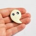Ghost Brooch