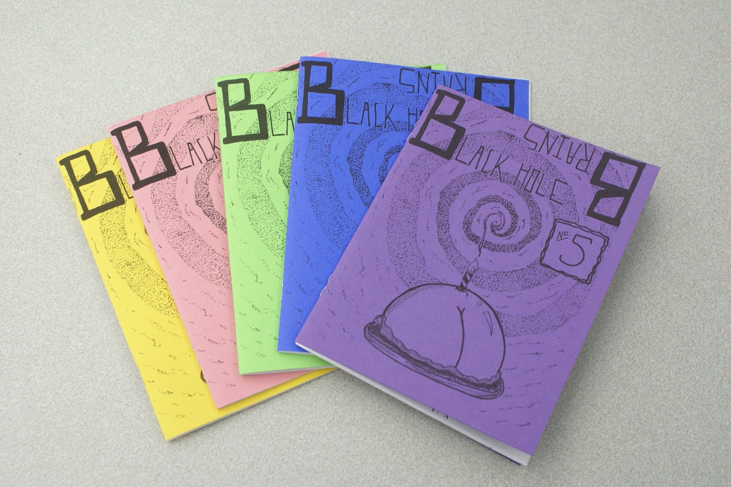 BLACK HOLE BRAINS issue 5 comic/perzine