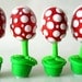 Super Mario Piranha Plant Chomper Earrings