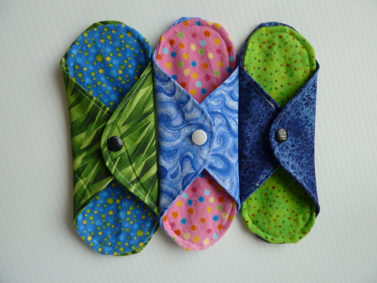 Cloth panty liner SET of 3 - Lollipop
